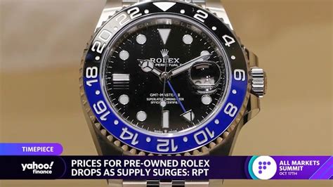 rolex prices drop